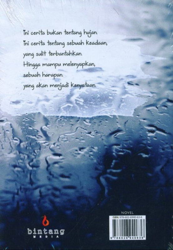 Cover Belakang Buku Its About Rain
