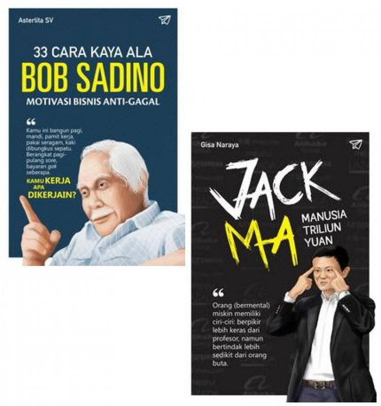 Cover Buku Special Offer [Bob Sadino:33 Cara Kaya ala & Jack Ma]