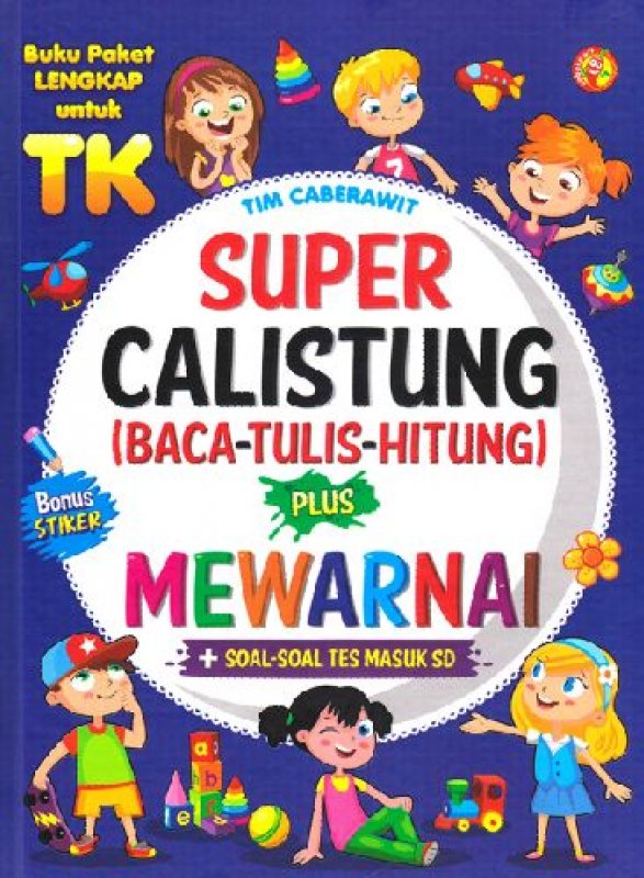Cover Buku Super Calistung (Baca-Tulis-Hitung) Plus Mewarnai (HC)