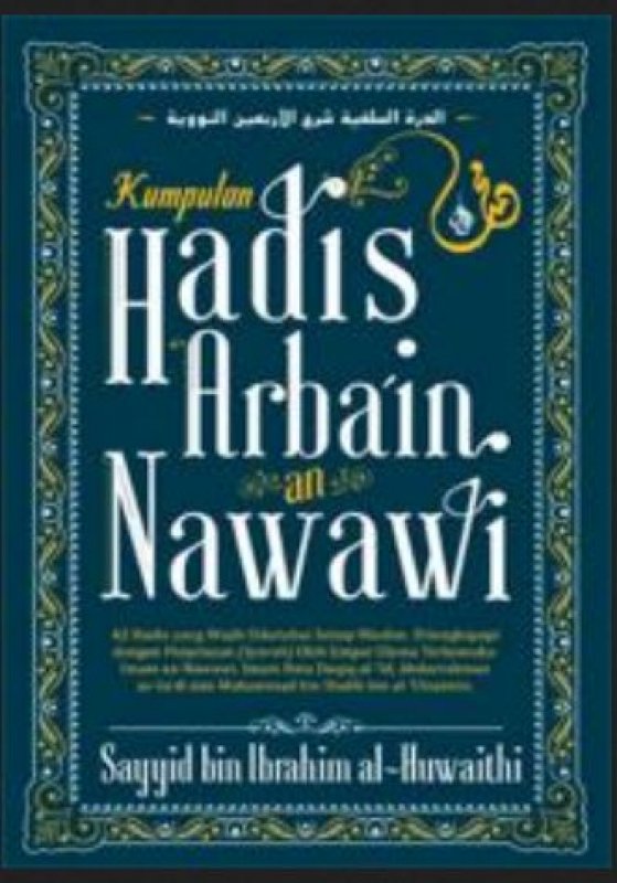 Cover Buku Kumpulan Hadis Arbain an-Nawawi (HC)