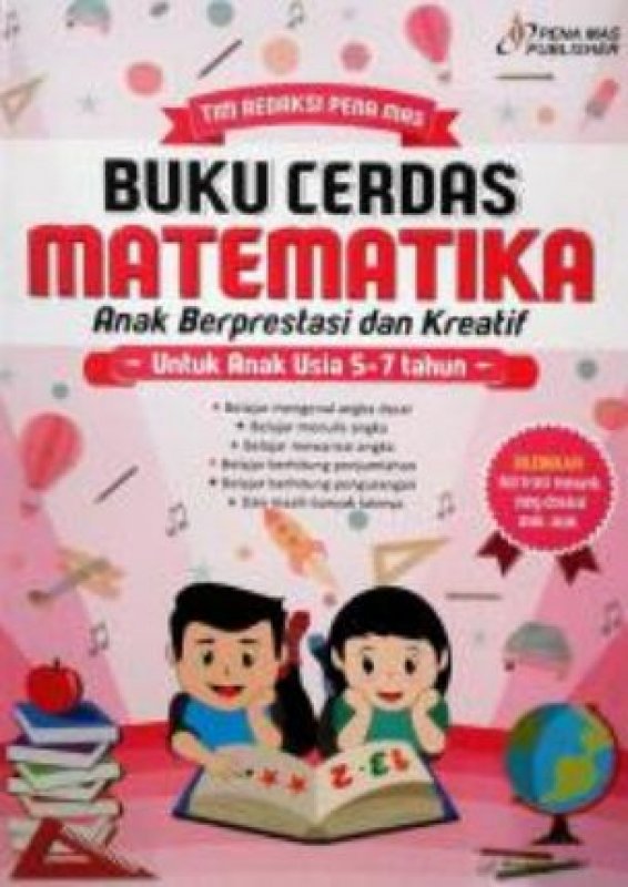 Cover Buku Buku Cerdas Matematika Anak Berprestasi dan Kreatif