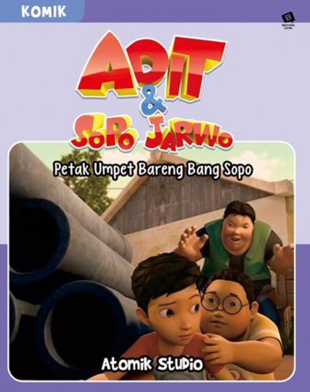 Cover Buku Komik Adit Sopo Jarwo: Petak Umpet Dengan Bang Sopo
