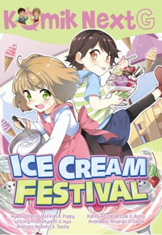 Cover Buku Komik Next G Ice Cream Festival-New
