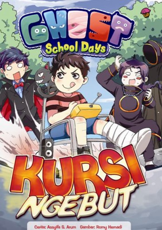 Cover Buku Ghost School Days: Kursi Ngebut