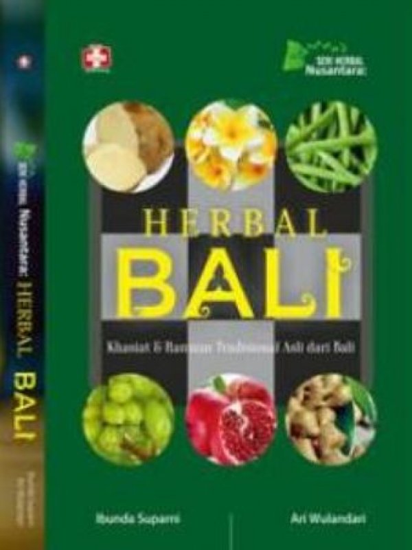 Cover Buku Herbal Bali Khasiat Dan Ramuan Tradisional Asli Dari Bali