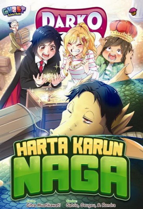 Cover Buku Komik Darko Vol. 9: Harta Karun Naga