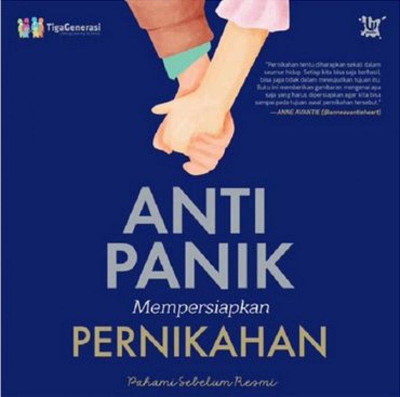 Cover Buku Anti Panik Mempersiapkan Pernikahan (Pahami Sebelum Resmi) (Promo Best Book)