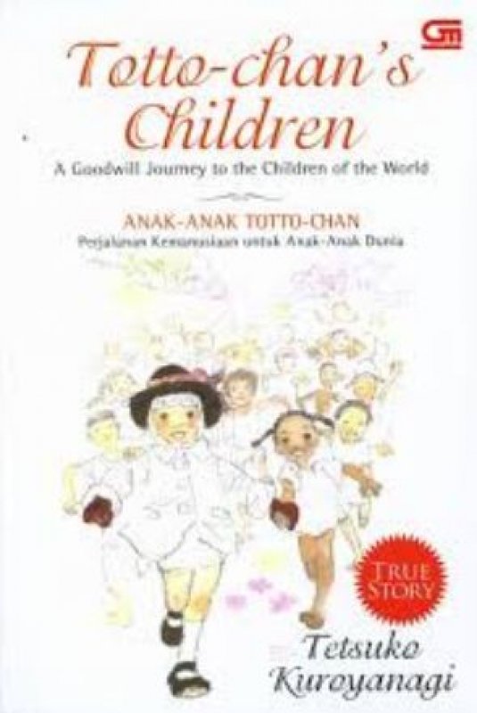 Cover Buku Anak-Anak Totto-chan: Perjalanan Kemanusiaan untuk Anak-Anak Dunia
