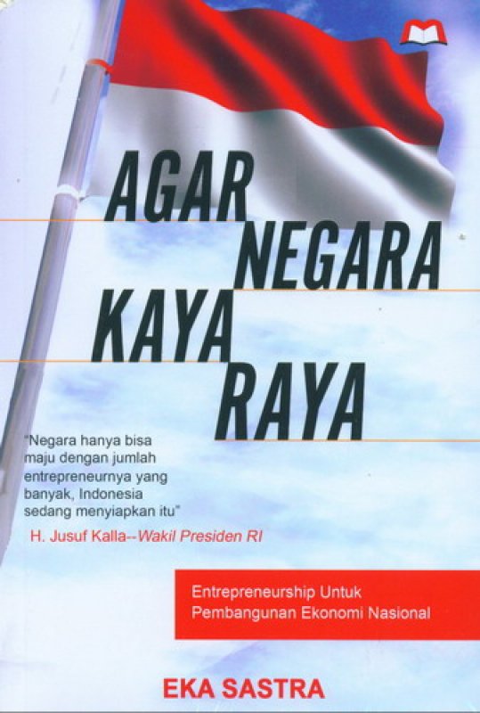 Cover Buku Agar Negara Kaya Raya