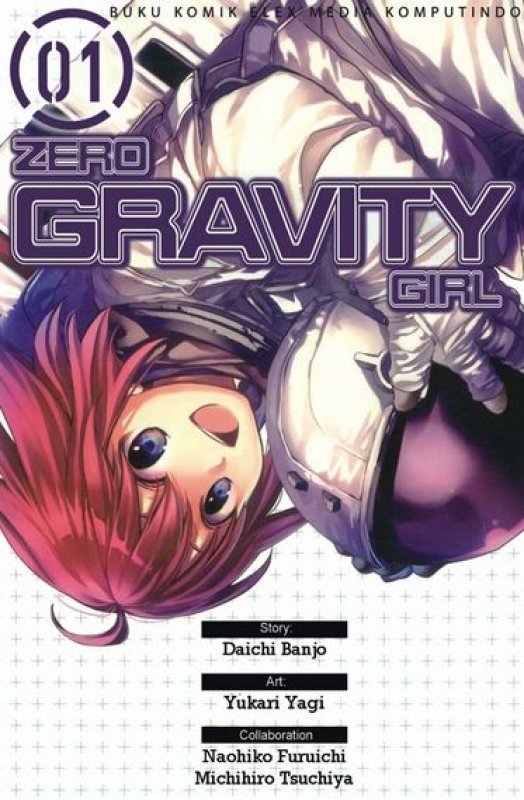 Cover Buku Zero Gravity Girl 01