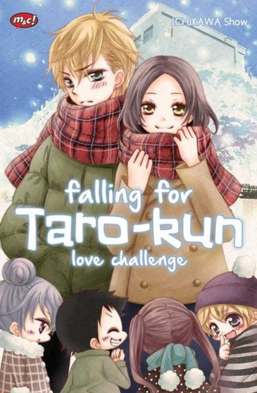 Cover Buku Falling for Taro-kun Love Challenge
