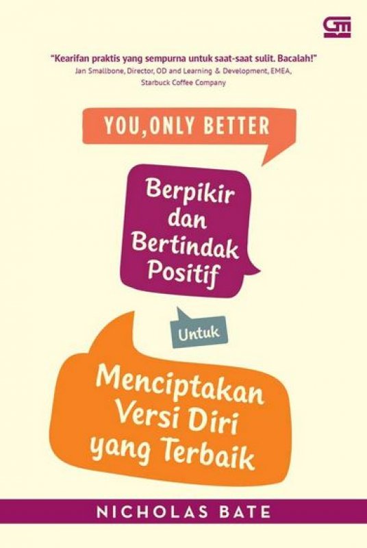 Cover Buku You, Only Better: Berpikir dan Bertindak Positif