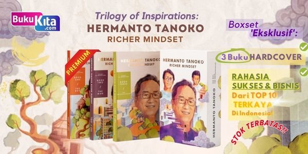 Boxset Buku Trilogi of Inspiration Richer Mindset by Hermanto Hanoko