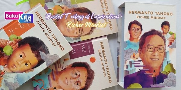 Boxset Buku Trilogi of Inspiration Richer Mindset by Hermanto Hanoko
